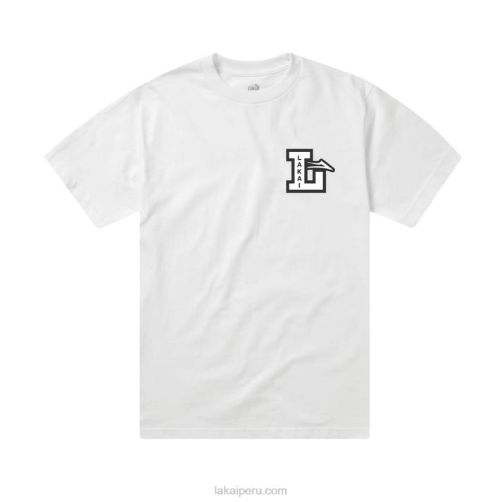 blanco_6xtr160lakai_camiseta_de_letra.jpg blanco 6XTR160Lakai camiseta de letra - Imagen 1