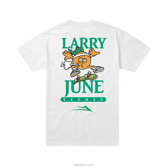 blanco 6XTR331Lakai camiseta de productos frescos larry junio - Imagen 2