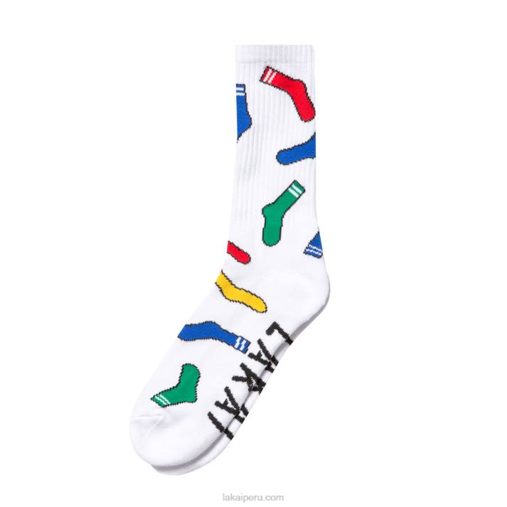blanco_6xtr371lakai_calcetin_calcetines.jpg blanco 6XTR371Lakai calcetín calcetines - Imagen 1