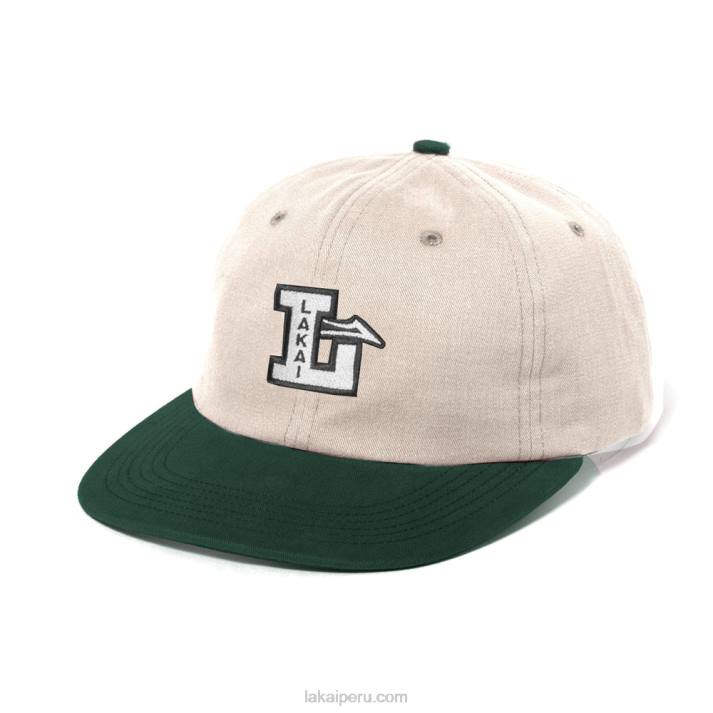 bosque_crema_6xtr155lakai_gorro_tipo_polo_con_letras.jpg bosque/crema 6XTR155Lakai gorro tipo polo con letras - Imagen 1