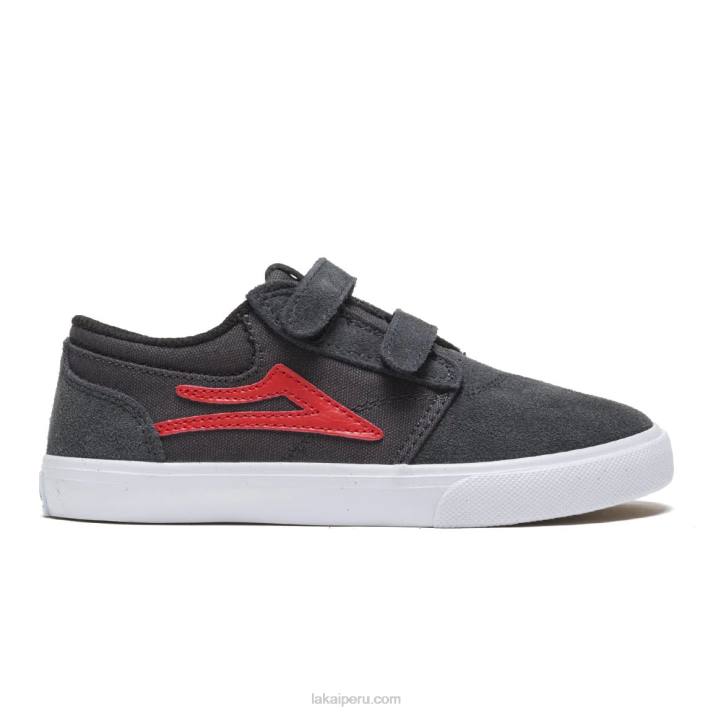 gris_6xtr171lakai_zapatos_de_skateboard_griffin_kids_carbon_flame.jpg gris 6XTR171Lakai zapatos de skateboard griffin kids carbon flame - Imagen 1