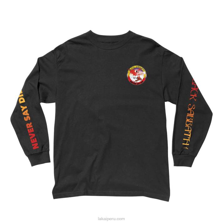 negro_6xtr348lakai_sabado_nunca_digas_morir_ls_tee.jpg negro 6XTR348Lakai sábado nunca digas morir ls tee - Imagen 1