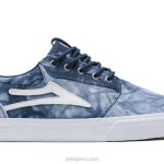 azul 6XTR222Lakai zapatillas de skate de textil teñido anudado griffin