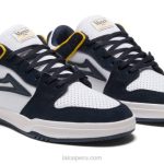 azul marino/gamuza blanca 6XTR46Lakai telford bajo