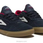 azul marino/gamuza de goma 6XTR121Lakai los niños de cambridge