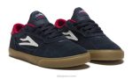 azul marino/gamuza de goma 6XTR121Lakai los niños de cambridge