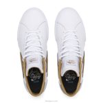 blanco 6XTR238Lakai zapatillas de skate de piel flaco 2 mid - Imagen 2