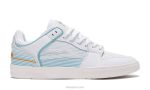 blanco 6XTR277Lakai zapatos de skate de cuero galés telford low x rob