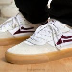 cuero blanco/burdeos 6XTR64Lakai cambridge