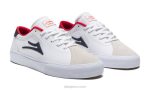 cuero blanco/marino 6XTR103Lakai flaco 2