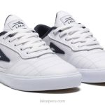 cuero blanco/marino 6XTR120Lakai los niños de cambridge