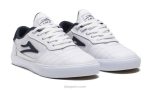 cuero blanco/marino 6XTR120Lakai los niños de cambridge