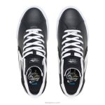 cuero negro/blanco 6XTR30Lakai flaco 2 medio - Imagen 2