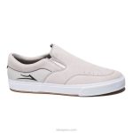 gris 6XTR258Lakai owen vlk zapatos de skate zapatos de skate de piedra