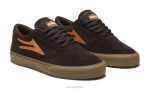 marrón 6XTR296Lakai zapatillas de skate manchester - Imagen 2