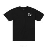 negro 6XTR158Lakai camiseta de letra