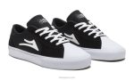 negro 6XTR239Lakai zapatos de skate flaco 2 - Imagen 2