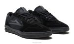 negro 6XTR312Lakai zapatos de skate atlánticos - Imagen 2