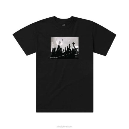 negro 6XTR343Lakai camiseta de la foto de la gira sabática